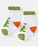 Cute Walk by Babyhug Cotton Non Terry Anti Bacterial Ankle Length Socks Crocs Design Pack of 5 - Image 2