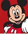 Wear Your Mind Disney Mickey Mouse Featuring Half Sleeves Character Printed Tee - Red - Image 3